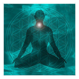 Throat Chakra Vishuddha Perfect Poster
