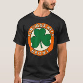 Throggs Neck Bronx NY Irish Shamrock T-shirt (Voorkant)