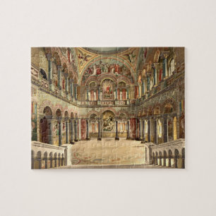 Throne Room, Neuschwanstein Castle, Duitsland Legpuzzel