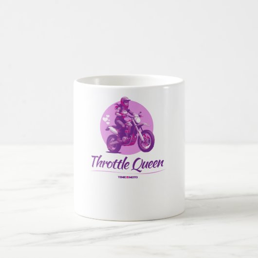 Throttle Queen Coffee Mug (Centre)