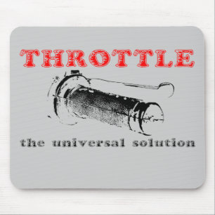 Throttle Solution Dirt Bike Motocross Mousepad Muismat