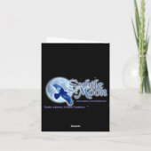 Through The Trees Notecard Feestdagen Kaart (Achterkant)