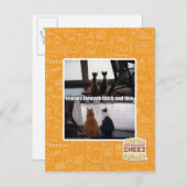 Through thick and thin briefkaart (Voorkant / Achterkant)