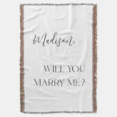 Throw Blanket Deken (Voorkant Verticaal)