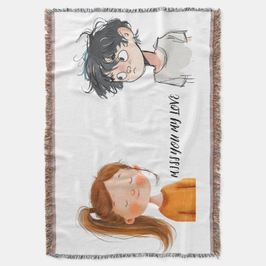 Throw Blanket Deken (Voorkant Verticaal)