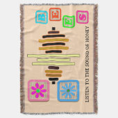 Throw Blanket Deken (Voorkant Verticaal)