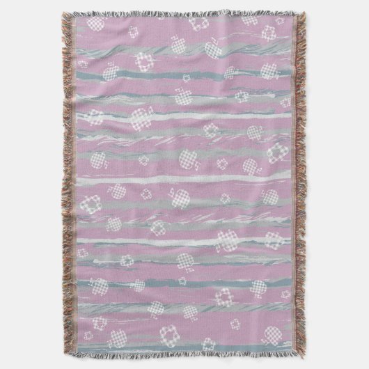 Throw Blanket – Gingham Orchard Deken (Voorkant Verticaal)