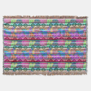 Throw Blanket/Native American Print Deken