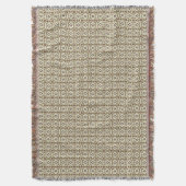 Throw Blanket with Old Spanish Style Vibes  Deken (Voorkant Verticaal)