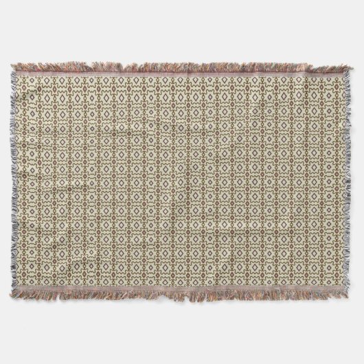 Throw Blanket with Old Spanish Style Vibes  Deken (Voorkant)