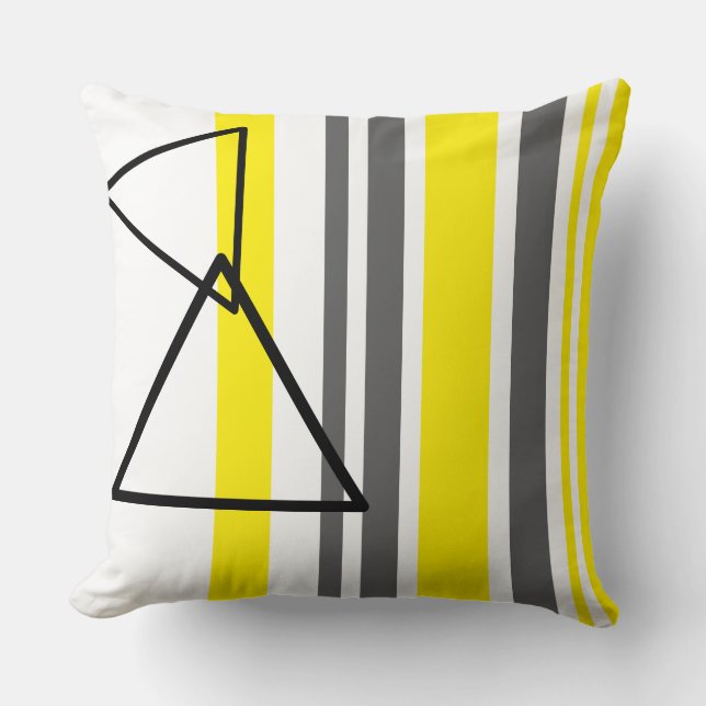 Throw Cushion - Abstract Kussen (Voorkant)