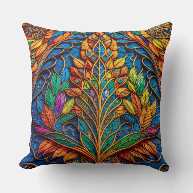 Throw Pillow 20"x20" Kussen (Voorkant)