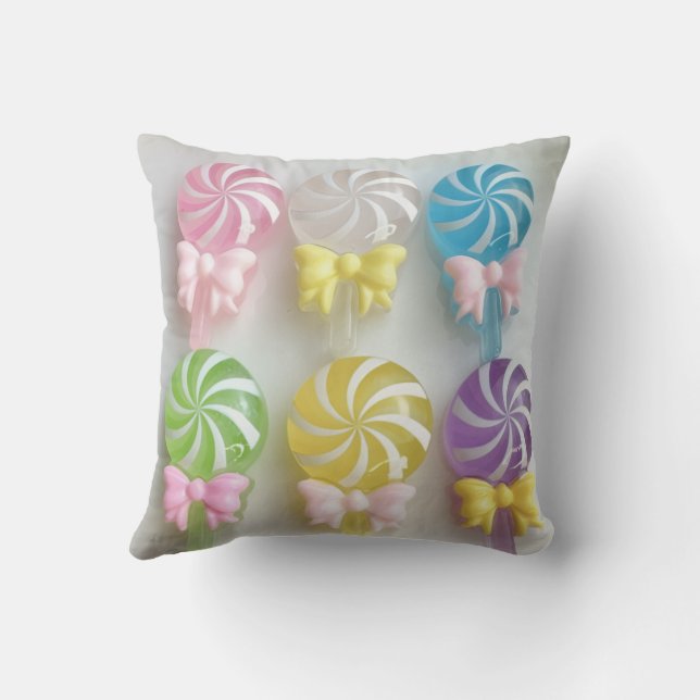 Throw pillow description kussen (Achterkant)