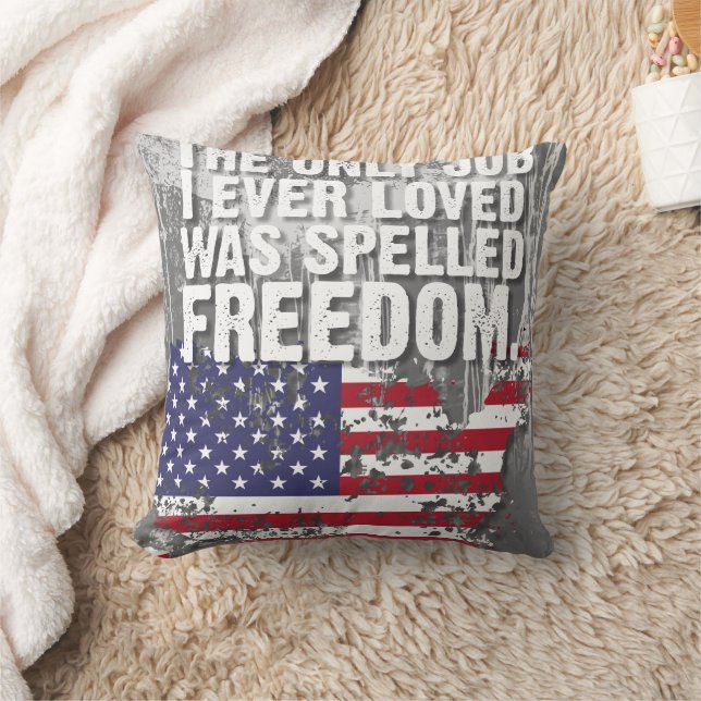 Throw Pillow – Freedom Job Kussen (Deken)
