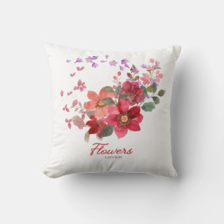Throw pillow frower kussen