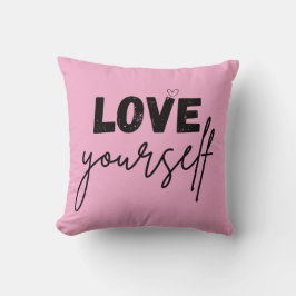 throw pillow | motivational | love yourself kussen