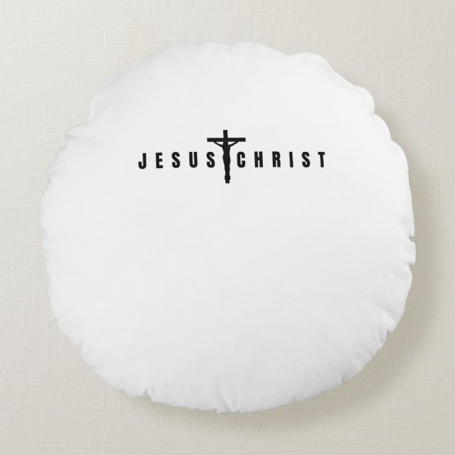 Throw Pillow Rond Kussen (Voorkant)