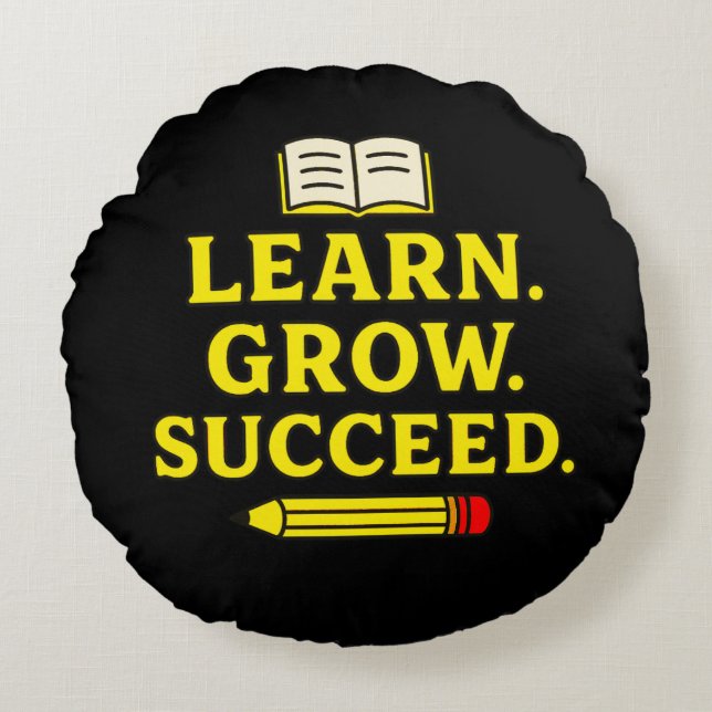 Throw Pillow Rond Kussen (Voorkant)