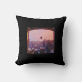 Throw Pillow, Spider man theam  Kussen (Voorkant)