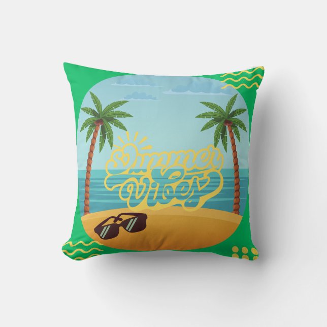 throw pillow summer collection kussen (Voorkant)
