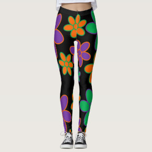 Throwback 70s Leggings voor ventilatorkracht