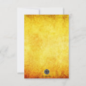 Throwback Hip Hop en R&B Invitation Flat Card Bedankkaart (Achterkant)