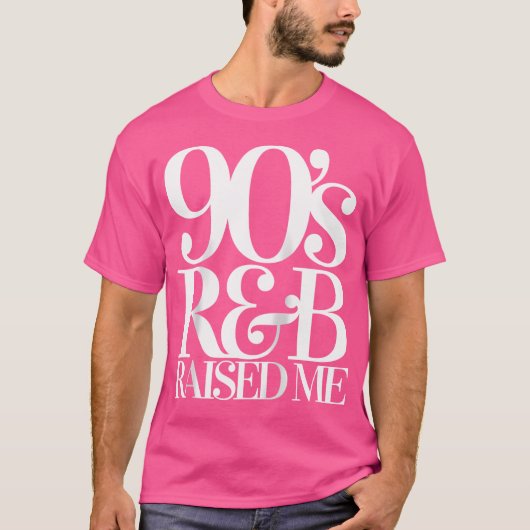 Throwback RNB Classics 90's Old School RB T-shirt (Voorkant)