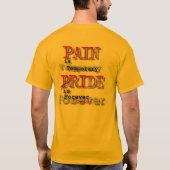 Throwers Gold T-shirt (Achterkant)