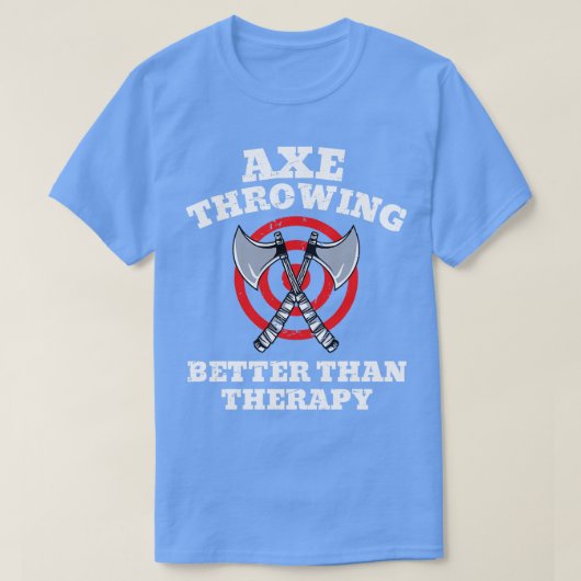 Throwing Better Than Therapy T-shirt (Design voorkant)