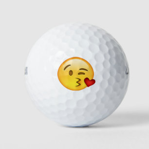 Throwing Kiss - Emoji Golfballen