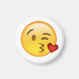 Throwing Kiss - Emoji Magneet