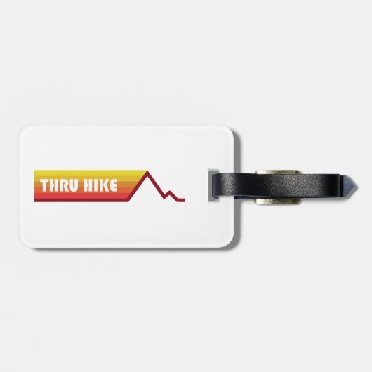 Thru Hike Bagagelabel (Achterkant horizontaal)