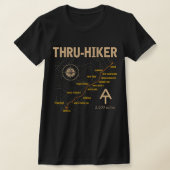Thruh Hiker Appalachian Trail Hiking T-shirt (Laagn)