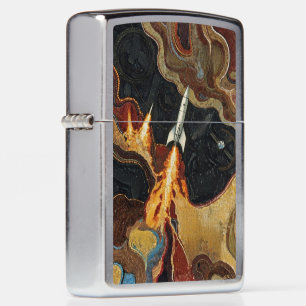 Thrusters straat chroom Zippo aansteker