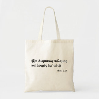 Thuc 2,54 Grieks Tote Bag