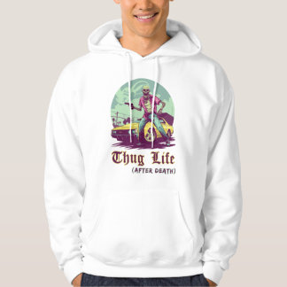 Thug leven na de dood hoodie