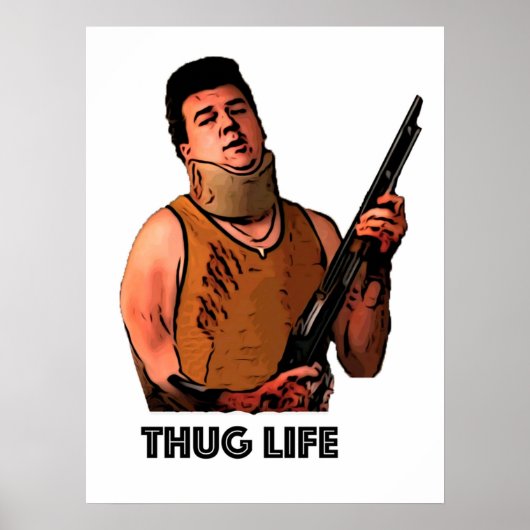 Thug Life Danny McBride in Pineapple Express Poster (Voorkant)