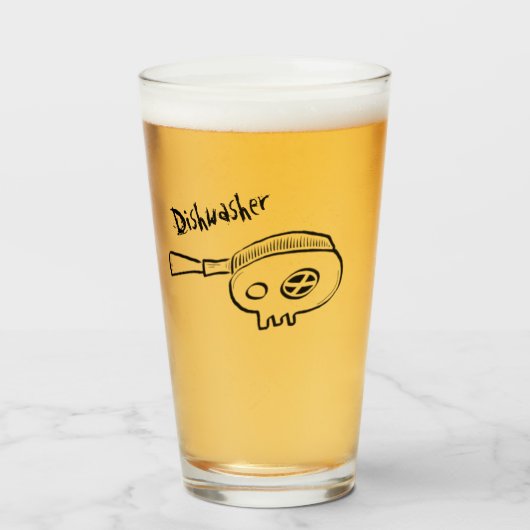Thug Life Dishwasmachine Glas (Voorkant gevuld)