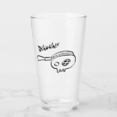 Thug Life Dishwasmachine Glas (Voorkant)