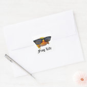 Thug Life Lemon Vierkante Sticker (Envelop)