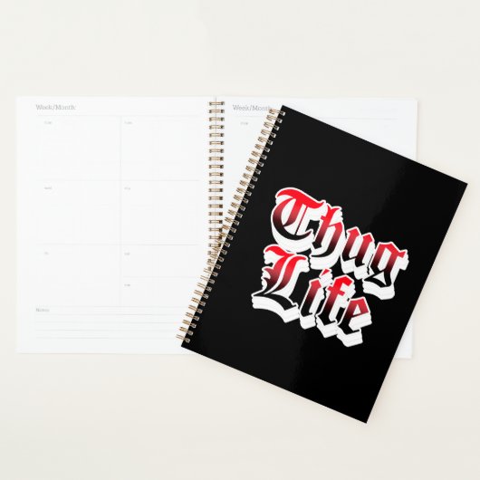 Thug Life Planner (Devant avec enveloppe)