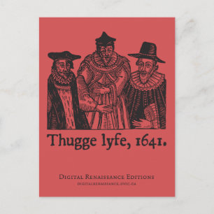 Thugge Lyfe Briefkaart