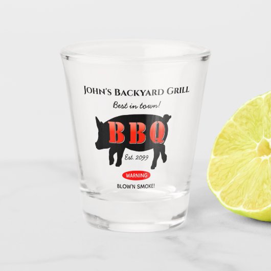 Thuis achtertuin Ral bier Soda Handle Shot Glass Glas (Voorkant)