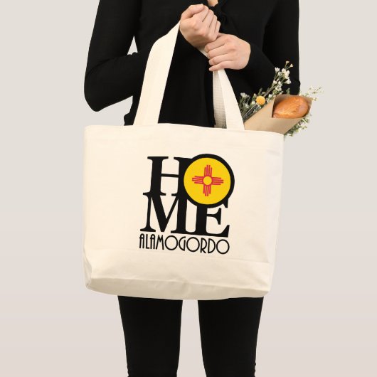 THUIS Alamogordo Grote Tote Bag (Voorkant (product))