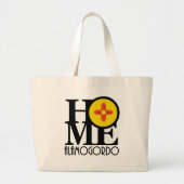 THUIS Alamogordo Grote Tote Bag (Voorkant)