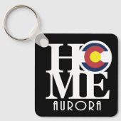 THUIS Aurora Colorado  Sleutelhanger (Voorkant)