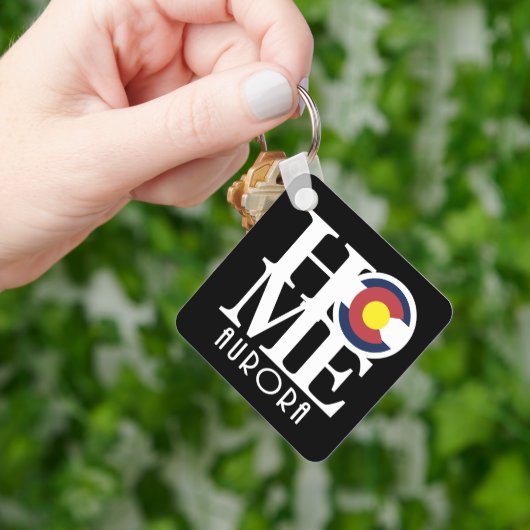 THUIS Aurora Colorado  Sleutelhanger (Hand)