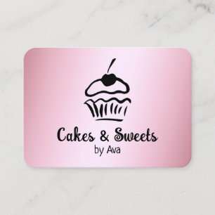 🍒Thuis Bakkerij Cakes Visitekaartje