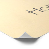 Thuis,  bloemen poster Sweet Home (Hoek)