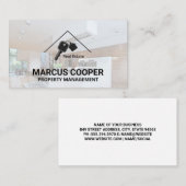 Thuis en sleutels van onroerend goed | Interior Ki Visitekaartje (Voorkant / Achterkant)